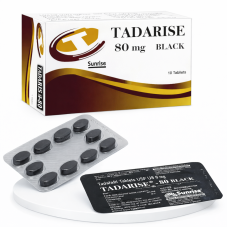 Tadarise 80 mg Black – maximální síla s dlouhým účinkem