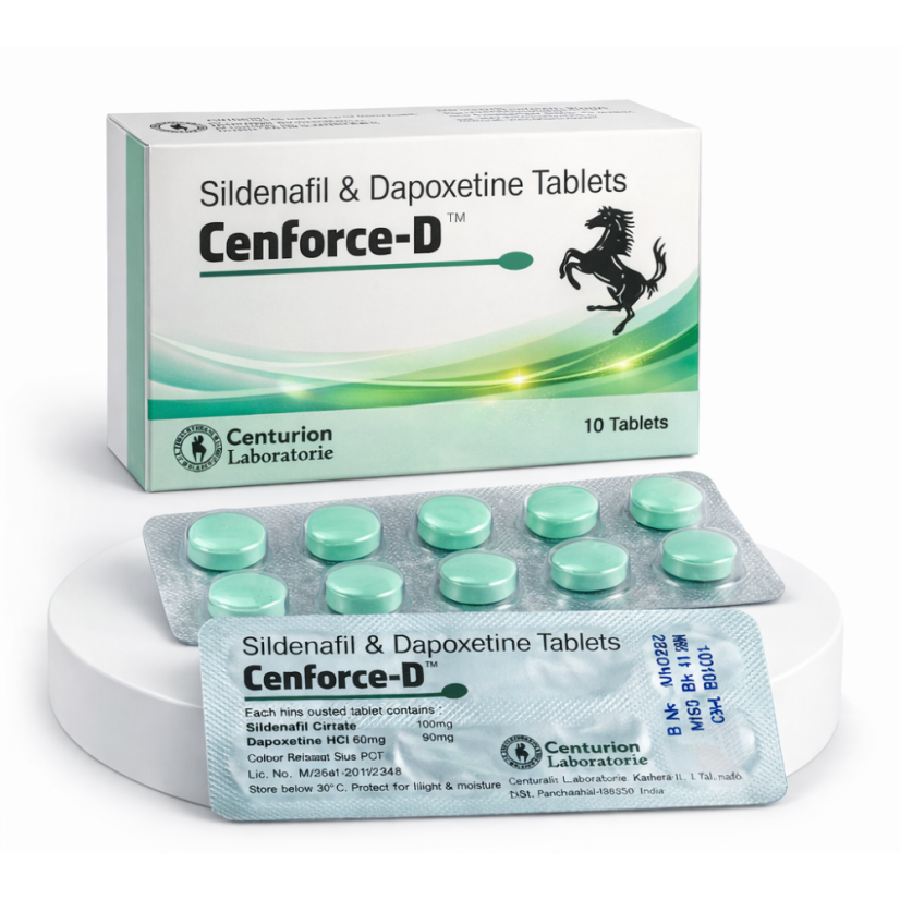 Cenforce D 160 mg – dvojí účinek