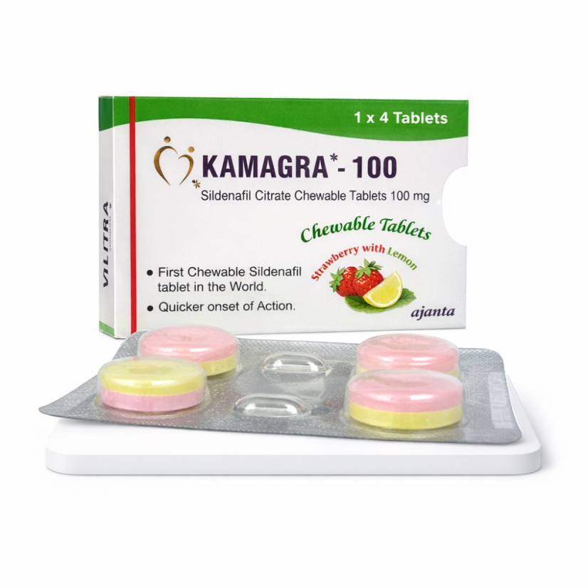 Kamagra Polo 100 mg – žvýkací tablety na erekci Kamagra Polo 100 mg – žvýkací tablety na erekci