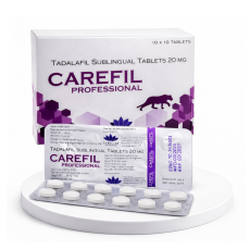 Carefil 20 mg – rychle působící sublingvální tadalafil