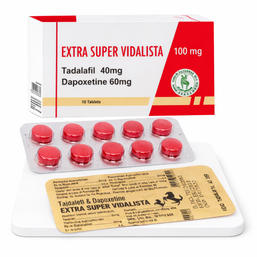 Extra Super Vidalista 100 mg – když chcete víc než jen erekci