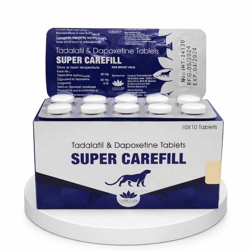 Super Carefil 80 mg – dvojitý efekt pro maximální výkon