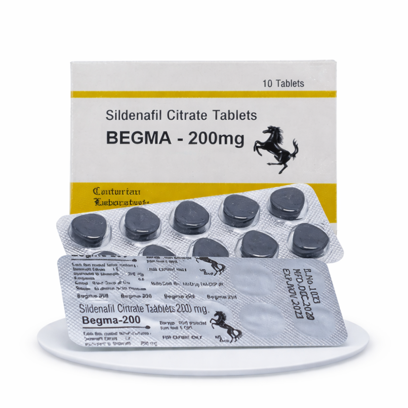 Begma 200 mg (Sildenafil) – tablety na erekci