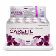 Carefil 20 mg – rychle působící sublingvální tadalafil